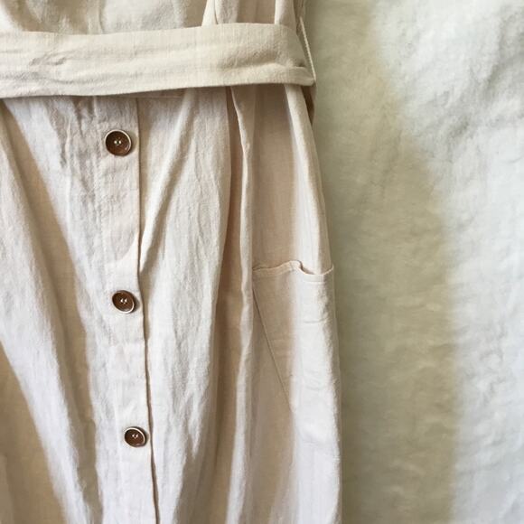 Cupshe Beige Off-Shouder Dress - Picture 5 of 9